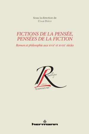 Fictions de la pensée, pensées de la fiction