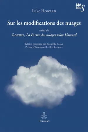 Sur les modifications des nuages