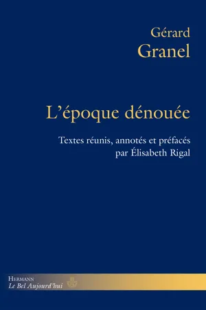 L'époque dénouée