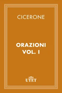 Orazioni/Vol. I_cover