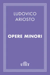 Opere minori_cover