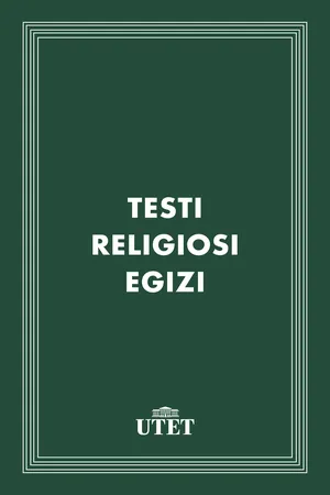 Testi religiosi egizi