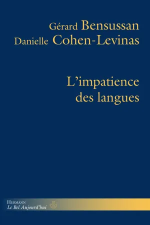 L'impatience des langues