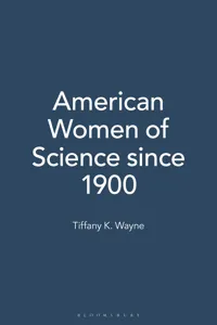 American Women of Science since 1900_cover