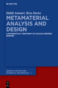 Metamaterial Analysis and Design_cover