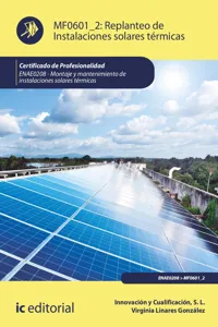 Replanteo de Instalaciones solares térmicas. ENAE020_cover