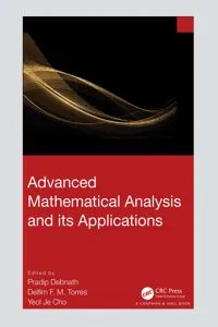 Advanced Mathematical Analysis and its Applications_cover