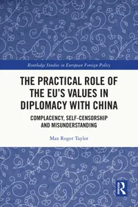 The Practical Role of The EU's Values in Diplomacy with China_cover