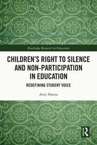 Children's Right to Silence and Non-Participation in Education_cover