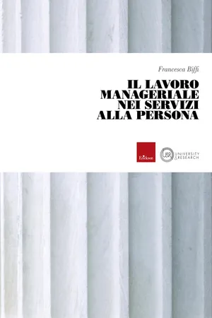 Il lavoro manageriale nei servizi alla persona