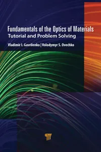 Fundamentals of the Optics of Materials_cover