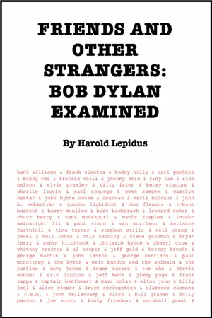 Friends and Other Strangers