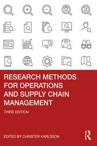 Research Methods for Operations and Supply Chain Management_cover