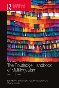 The Routledge Handbook of Multilingualism_cover