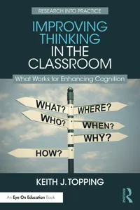 Improving Thinking in the Classroom_cover