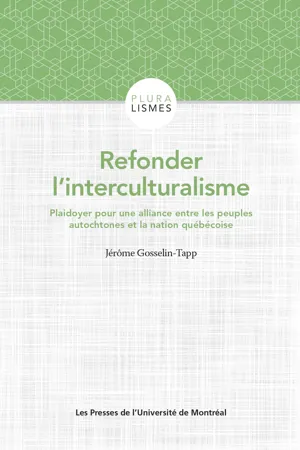 Refonder l'interculturalisme