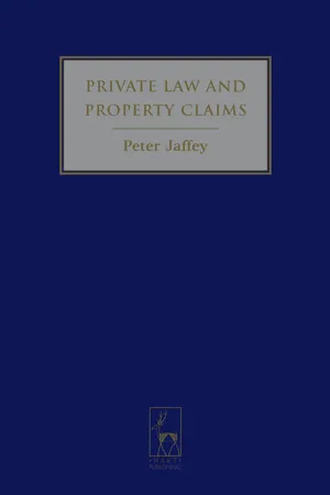 Private Law and Property Claims