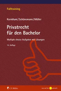 Privatrecht für den Bachelor_cover