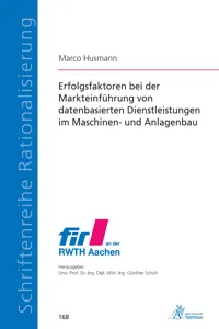 Erfolgsfaktoren bei der Markteinführung von datenbasierten Dienstleistungen_cover