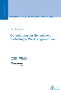 Optimierung der Genauigkeit fünfachsiger Werkzeugmaschinen_cover