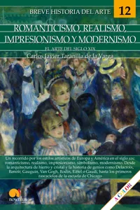 Breve historia del romanticismo, realismo, impresionismo y modernismo_cover