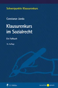 Klausurenkurs im Sozialrecht_cover