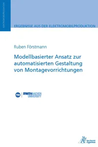 Modellbasierter Ansatz zur automatisierten Gestaltung von Montagevorrichtungen_cover