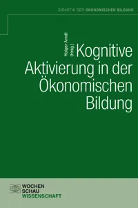 Kognititve Aktivierung in der ökonomischen Bildung_cover