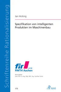 Spezifikation von intelligenten Produkten im Maschinenbau_cover