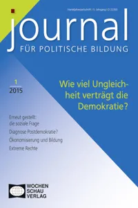 Wie viel Ungleichheit verträgt die Demokratie?_cover