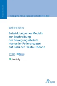 Entwicklung eines Modells zur Beschreibung der Bewegungsabläufe_cover