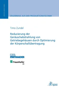 Reduzierung der Geräuschabstrahlung von Getriebegehäusen_cover