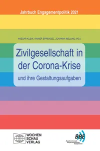 Zivilgesellschaft in der Corona-Krise und ihre Gestaltungsaufgaben_cover