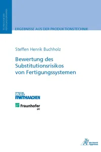 Bewertung des Substitutionsrisikos von Fertigungssystemen_cover