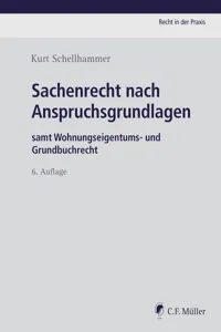 Sachenrecht nach Anspruchsgrundlagen_cover