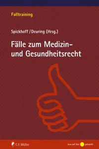 Fälle zum Medizin- und Gesundheitsrecht, eBook_cover