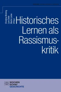 Historisches Lernen als Rassismuskritk_cover