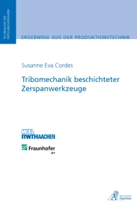 Tribomechanik beschichteter Zerspanwerkzeuge_cover