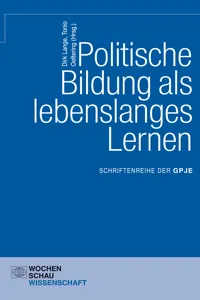 Politische Bildung als lebenslanges Lernen_cover