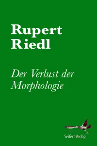 Der Verlust der Morphologie_cover