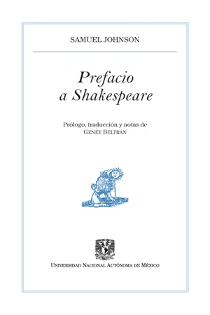 Prefacio a Shakespeare