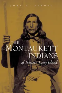 The Montaukett Indians of Eastern Long Island_cover