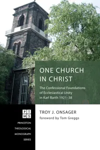 One Church in Christ_cover