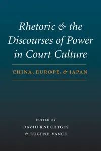 Rhetoric and the Discourses of Power in Court Culture_cover