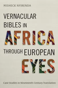 Vernacular Bibles in Africa through European Eyes_cover