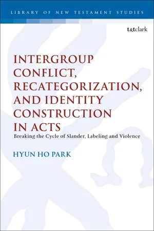 Intergroup Conflict, Recategorization, and Identity Construction in Acts