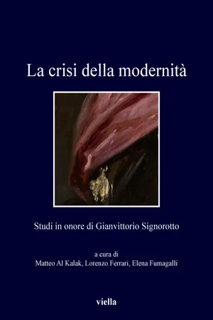 La crisi della modernità