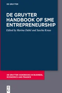 De Gruyter Handbook of SME Entrepreneurship_cover