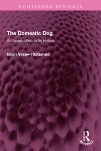 The Domestic Dog_cover