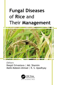 Fungal Diseases of Rice and Their Management_cover